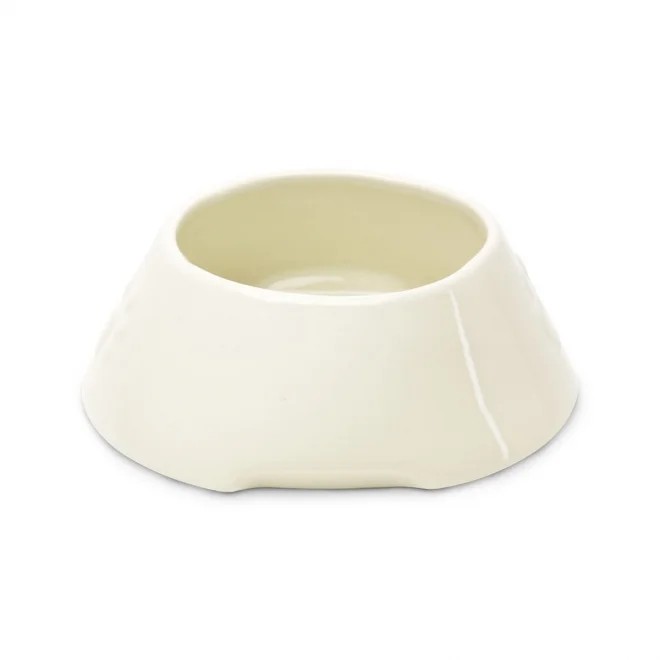 Scruffs Icon Non Tip Pet Bowl - 21cm Cream -  3