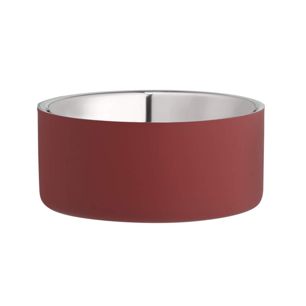 BASIC Doublewall bļoda suņiem, L, bordo - Produkta attēls