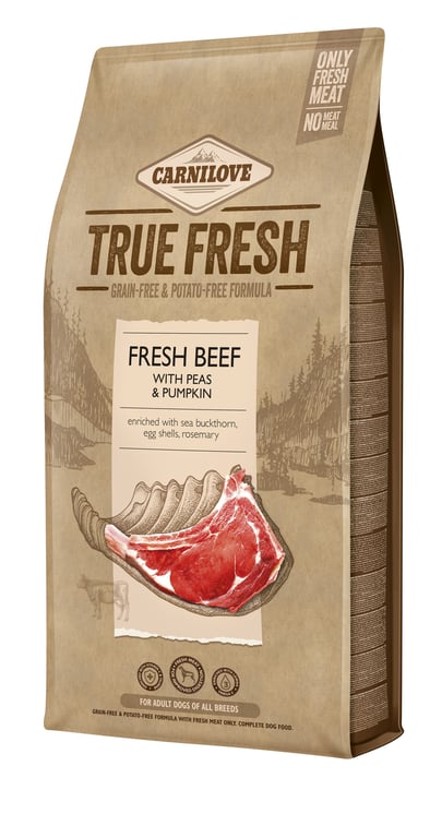 Carnilove True Fresh koera kuivtoit, veis, 4 kg - Tootepilt 2