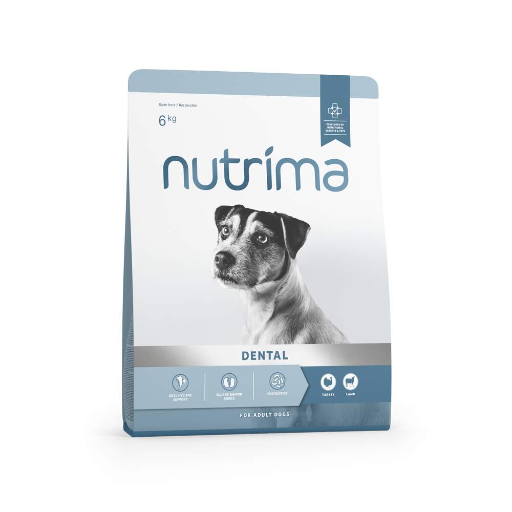 Nutrima Dental sausā barība suņiem, tītars, 6kg - Produkta attēls