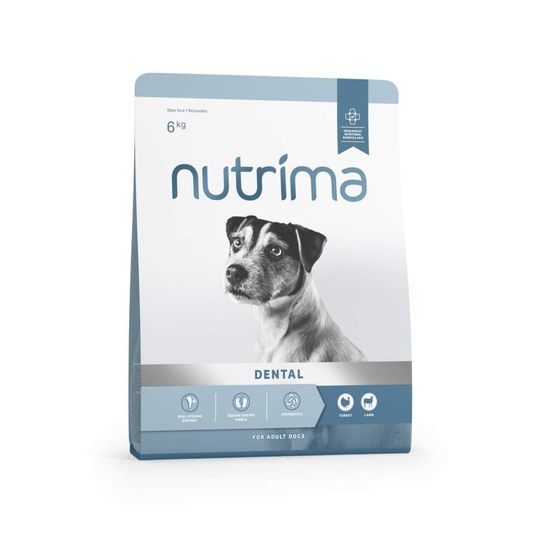Nutrima Dental sausā barība suņiem, tītars, 6kg - Produkta attēls 2
