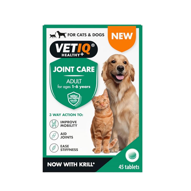 VETIQ Joint Care vitaminai sąnariams suaugusiems augintiniams, 45 vnt