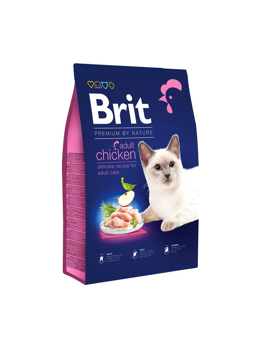 BRIT PREMIUM BY NATURE KASSI TÄISSÖÖT KANA 1,5KG* - Tootepilt