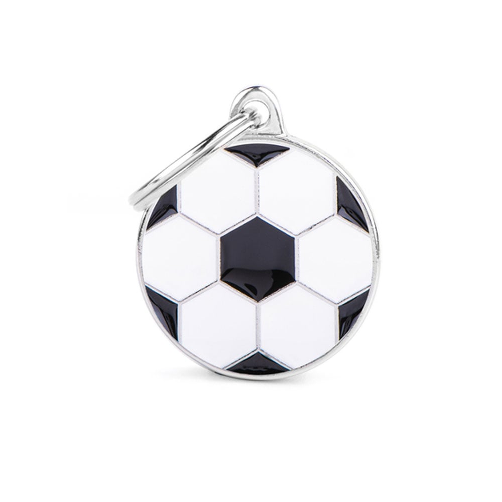 My Family graviruojamas pakabukas - futbolo kamuolys, vidutinis - 