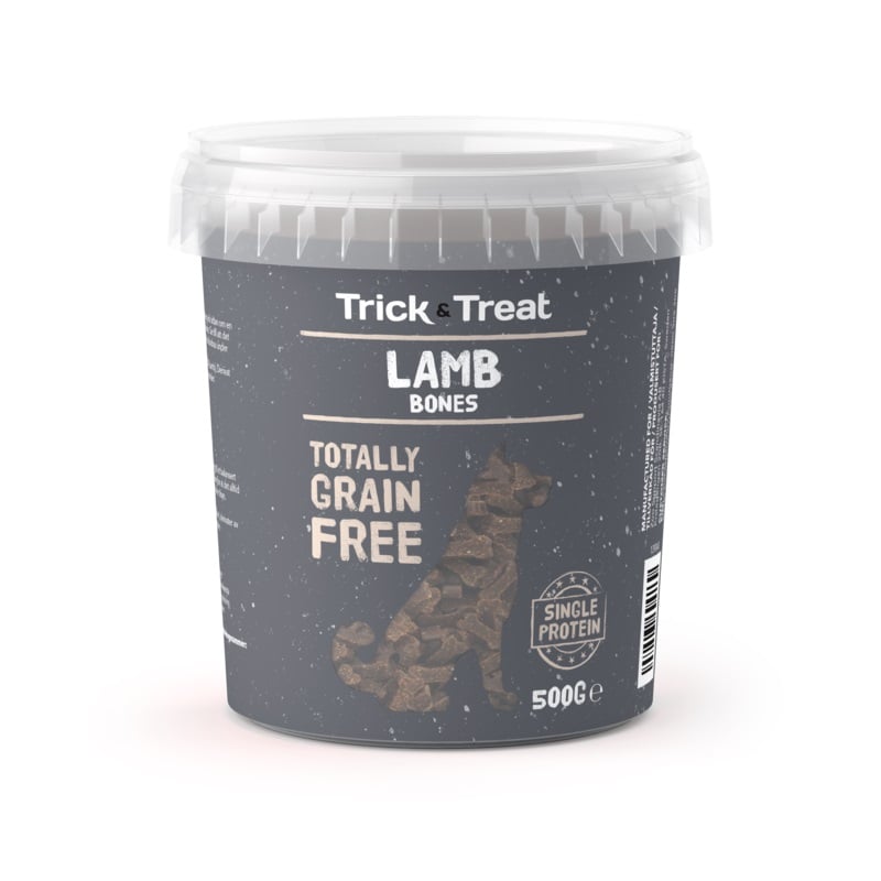 Trick&Treat grūdų neturintys skanėstai šunims – su ėriena, 500g -  1