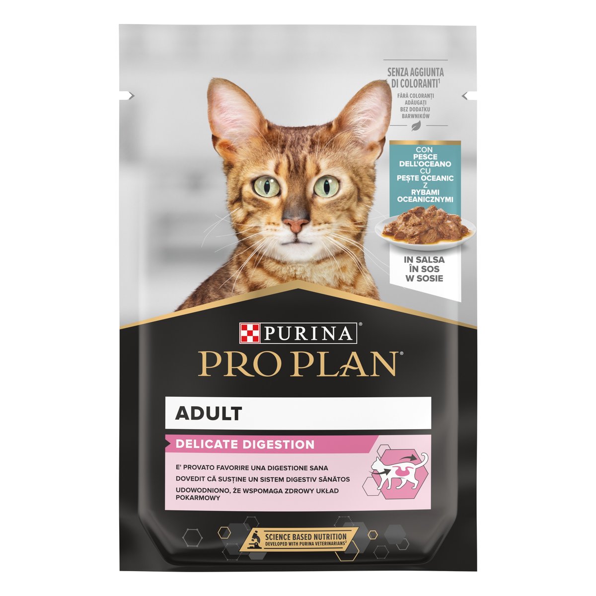 ProPlan Nutri Savour konservai katėms su žuvimi, 85 g - 