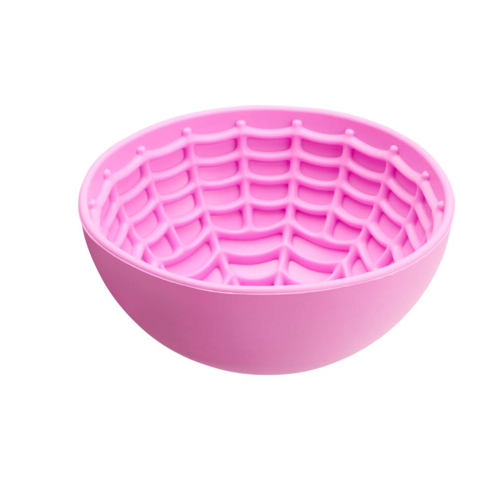 Basic Yummy poolkerakujuline kauss roosa - Tootepilt