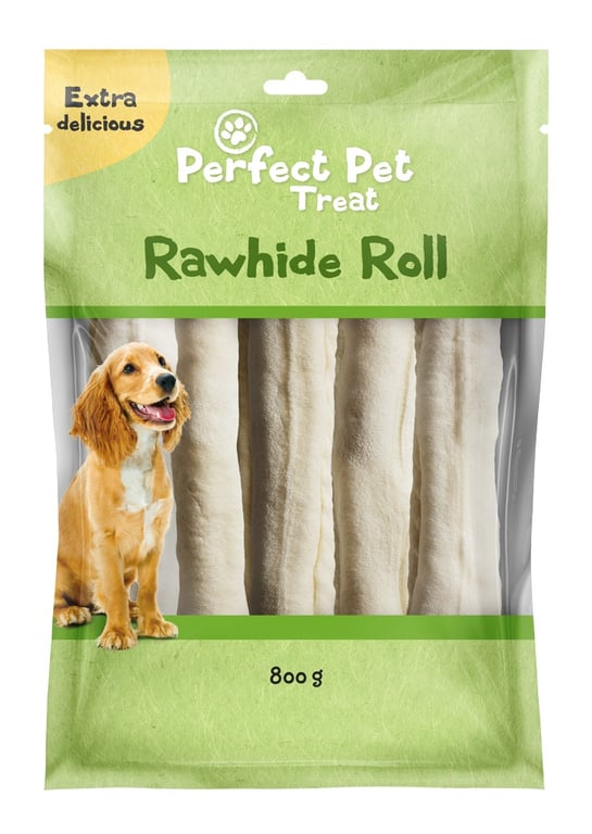 Perfect Pet presuotos jautienos odos kramtomos lazdelės šunims, 800g