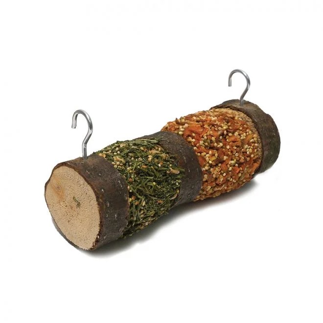 Rosewood Double Treat Log rotaļlieta grauzējiem - Produkta attēls