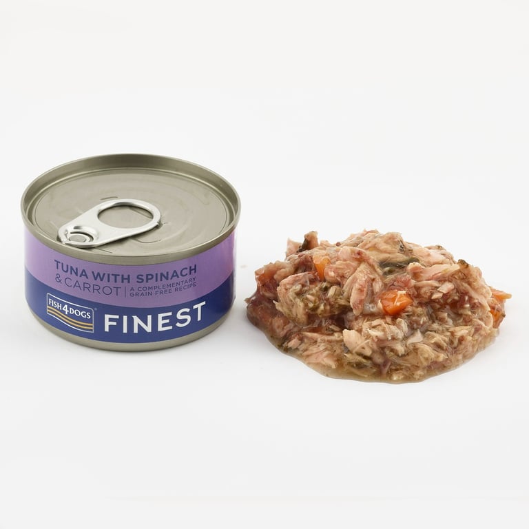 Fish4Dogs Finest konservai šunims su tunu ir morkomis, 85 g -  6