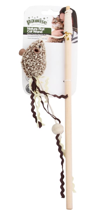 Pawise žaislinė meškerė katėms su katžole, 35 cm