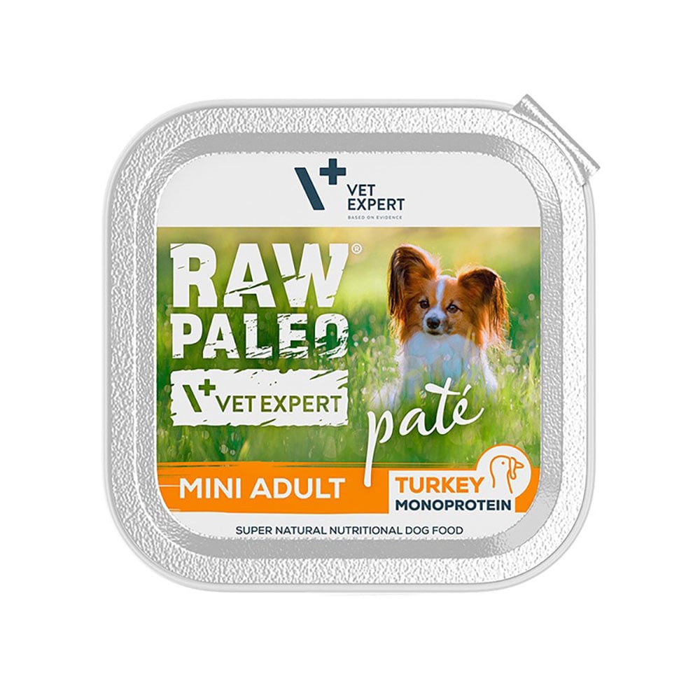Raw Paleo Pate Mini Adult paštetas šunims su kalakutiena, 150 g -  1