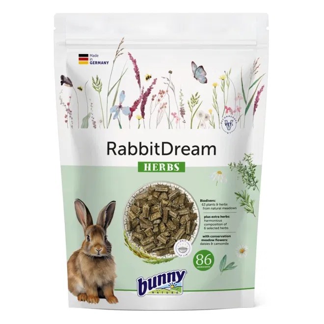 BUNNY Dream garšaugu maisījums trušiem, 1,5kg - Produkta attēls 1