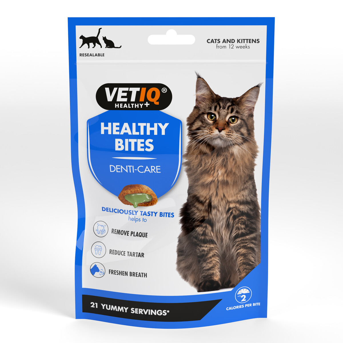 VETIQ Care skanėstai kačiukams, su paukštiena ir obuoliu, 65 g - 