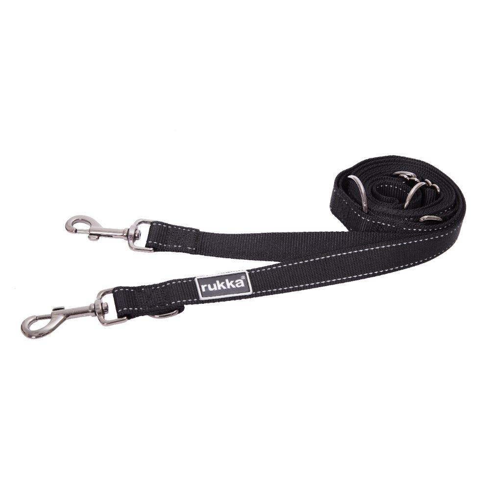 Rukka Bliss Polar Multi nailoninis pavadėlis 20 mm/300 cm, juoda -  1