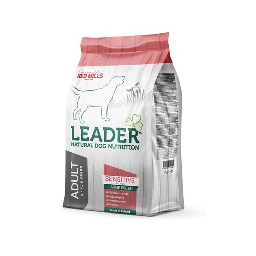 Leader Sensitive kuivtoit suurt tõugu koertele lõhega, 2 kg - Tootepilt 1