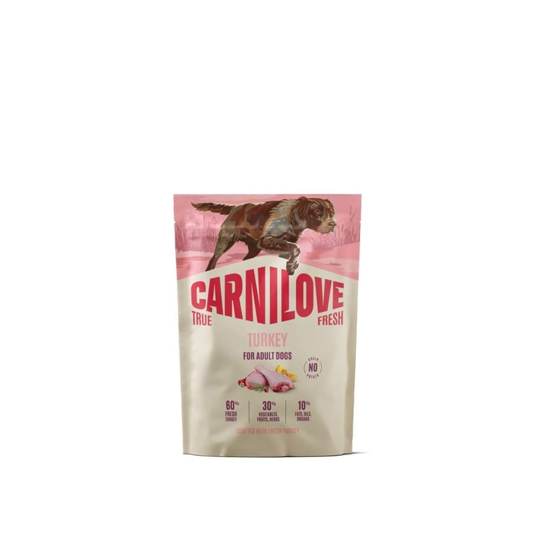 CARNILOVE TRUE FRESH sausā barība suņiem, tītars, 1,5kg - Produkta attēls 2
