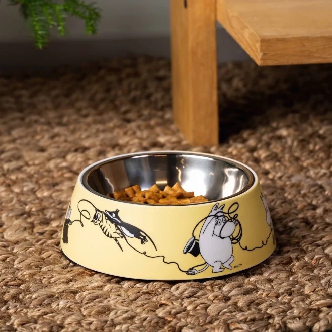 Moomin for Pets dubenėlis, geltonas, M -  6