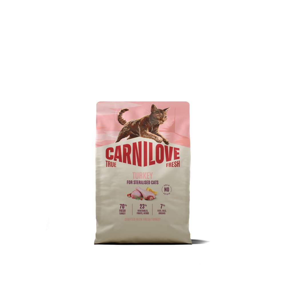 Carnilove True Fresh steriliseeritud kassile, kalkun, 2 kg - Tootepilt
