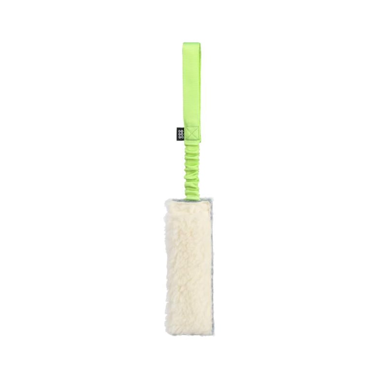 PD Bungee Wool dresūros žaislas, 20x6cm, laimo spalvos