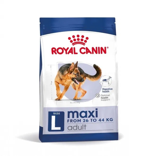 Royal Canin Maxi Adult koera kuivtoit suurele koerale, 15 kg - Tootepilt
