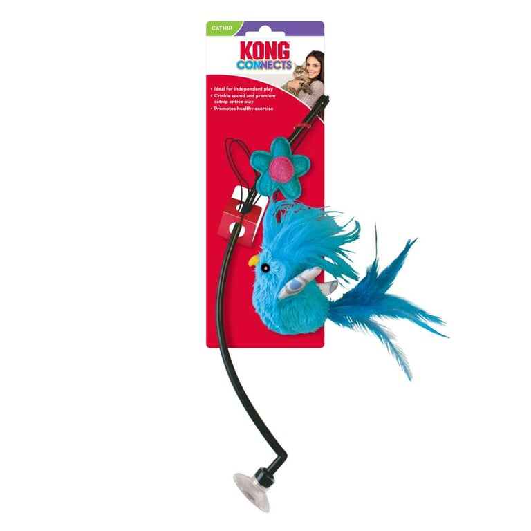 KONG Connects Window Teaser kaķu rotaļlieta