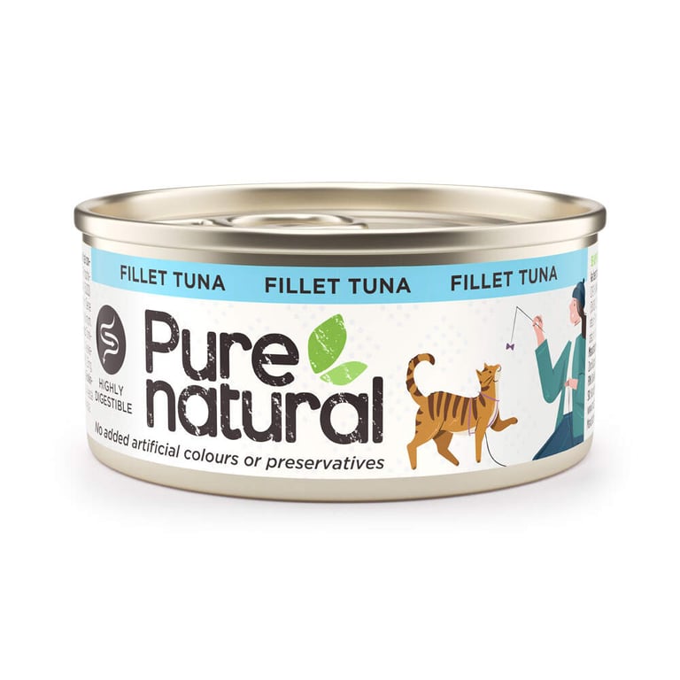 Purenatural mitrā barība kaķiem, tuncis, 70g