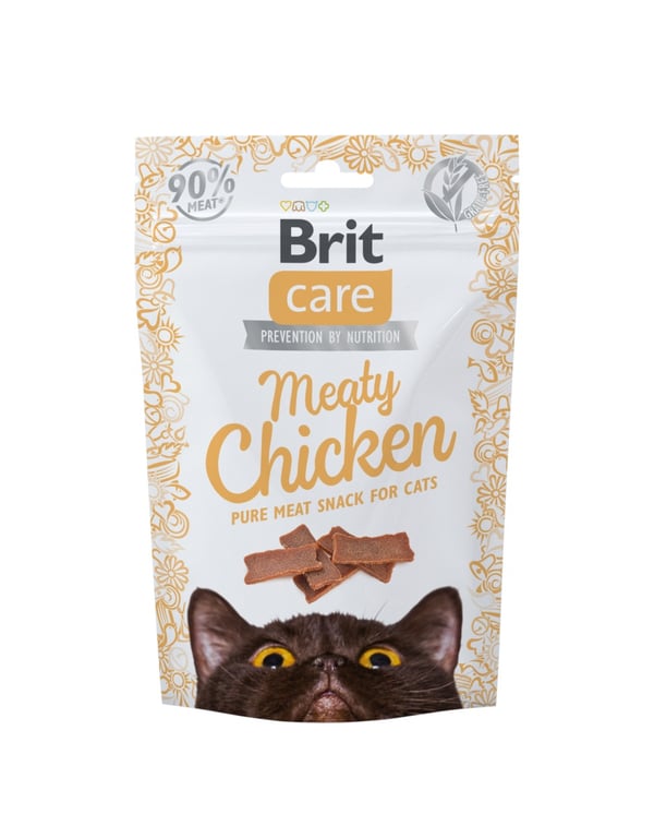 Brit Care Meaty skanėstai katėms su vištiena, 50 g