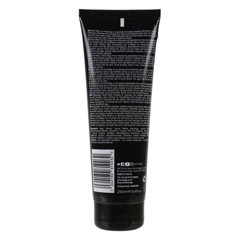 Animology White Wash mažai putojantis šampūnas 250 ml -  2