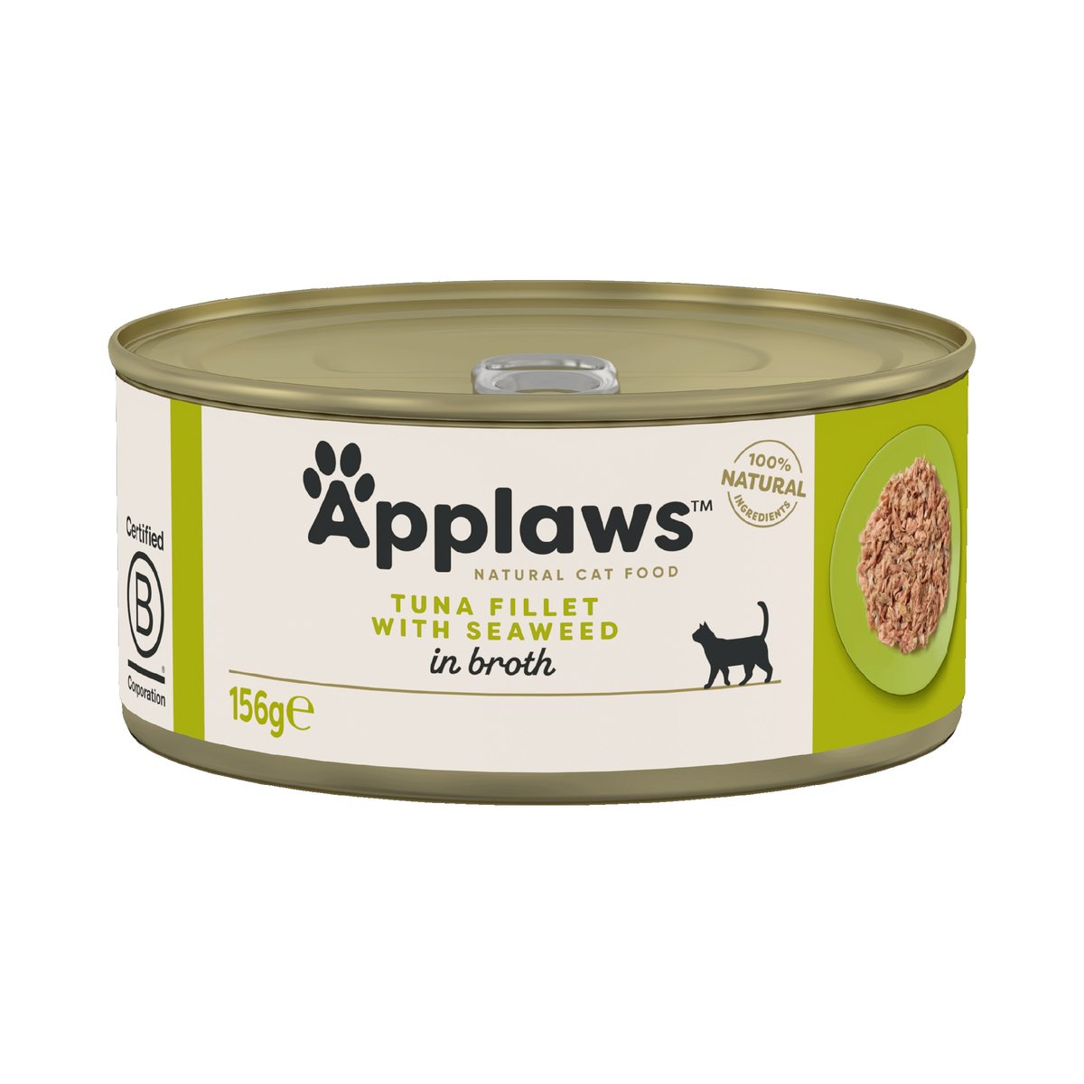 Applaws šlapias maistas katėms, su tunu ir jūros dumbliais, 156 g - 