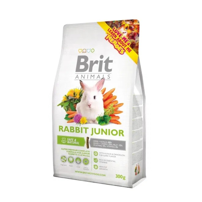 Brit Animals küülikute Junior täissööt 1,5kg - Tootepilt