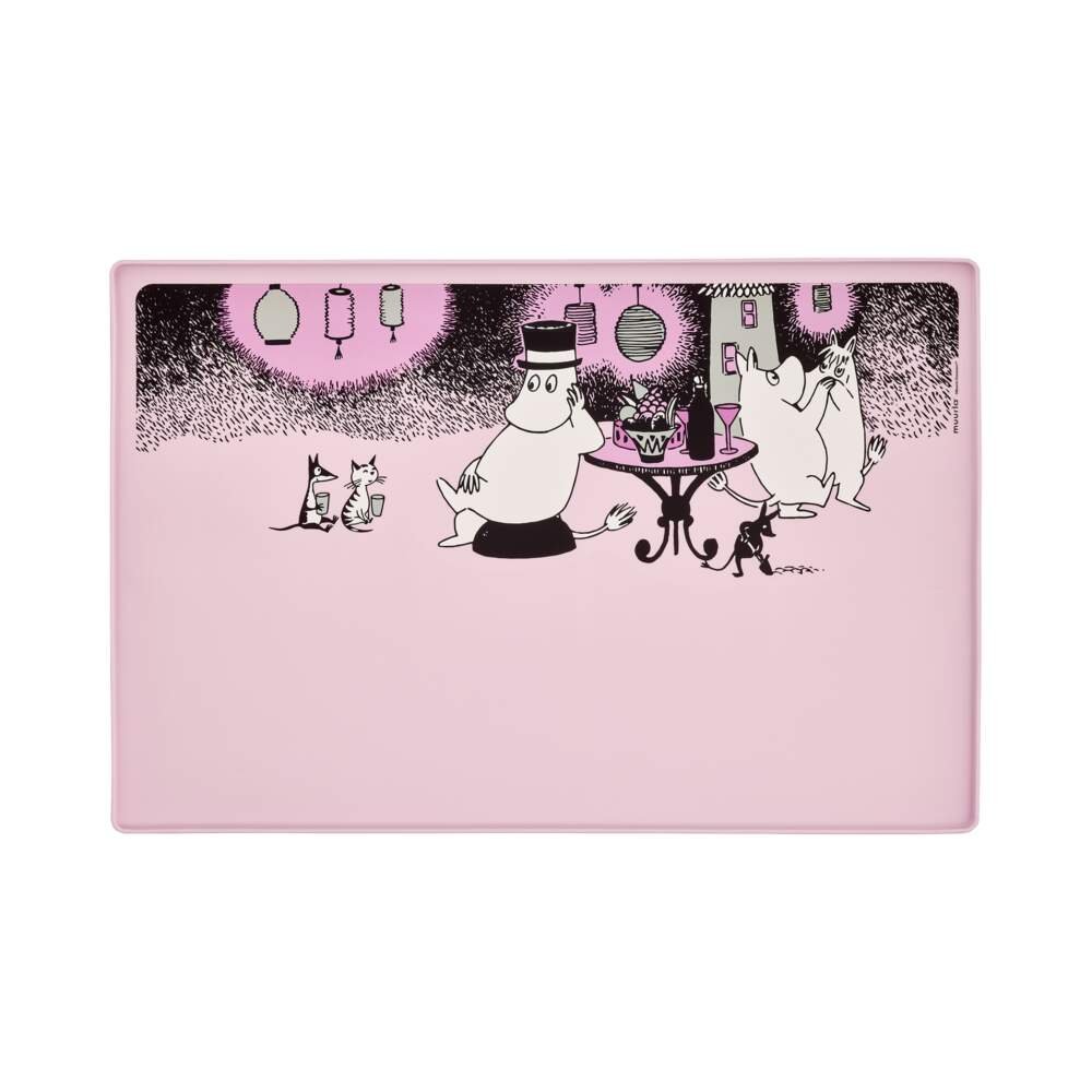 Moomin Friends & Parties kausside alusmatt 60 x 40 cm - Tootepilt