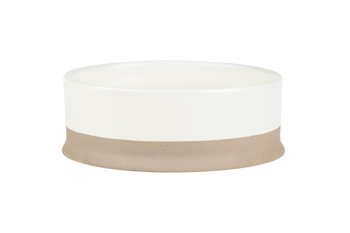 Scruffs Scandi ceramic dubenėlis 20 cm, smėlinis/baltas - 