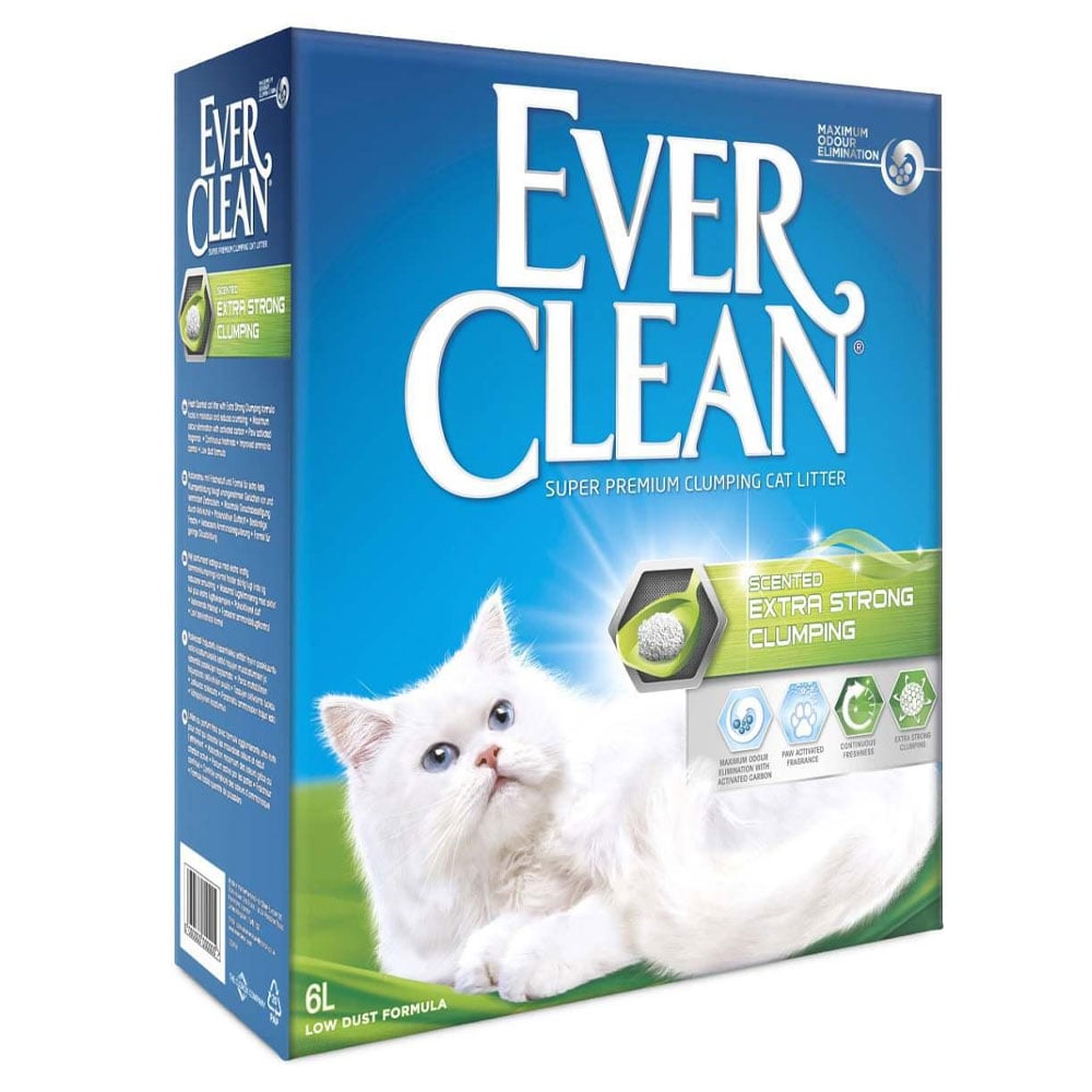 Ever Clean Extra Strong Clumping Scented kvapnus kraikas katėms,  6 kg -  1