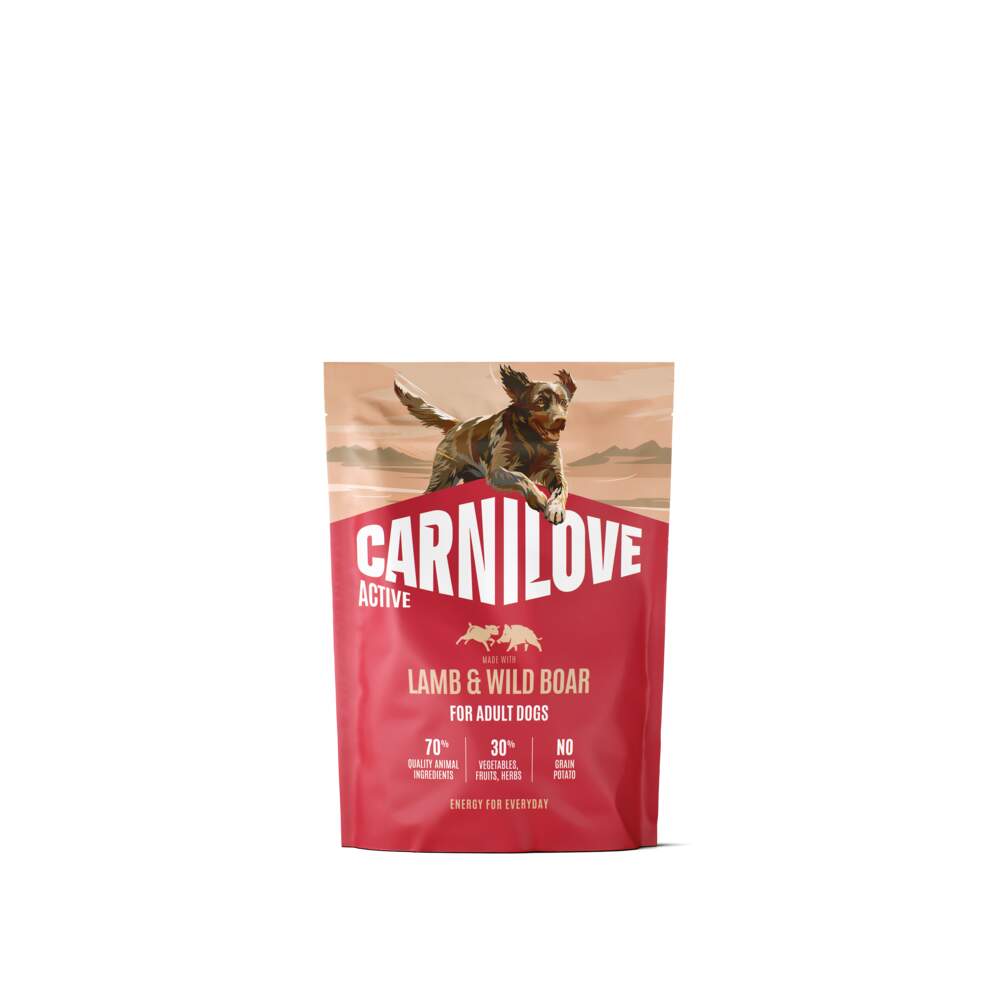 Carnilove Active kuivtoit koerale, lammas/metssiga, 1,5 kg - Tootepilt