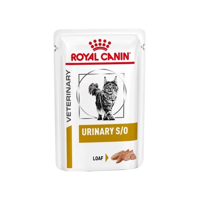 Royal Canin Urinary S/O Loaf erisööt kassile, pasteet, 12 x 85 g