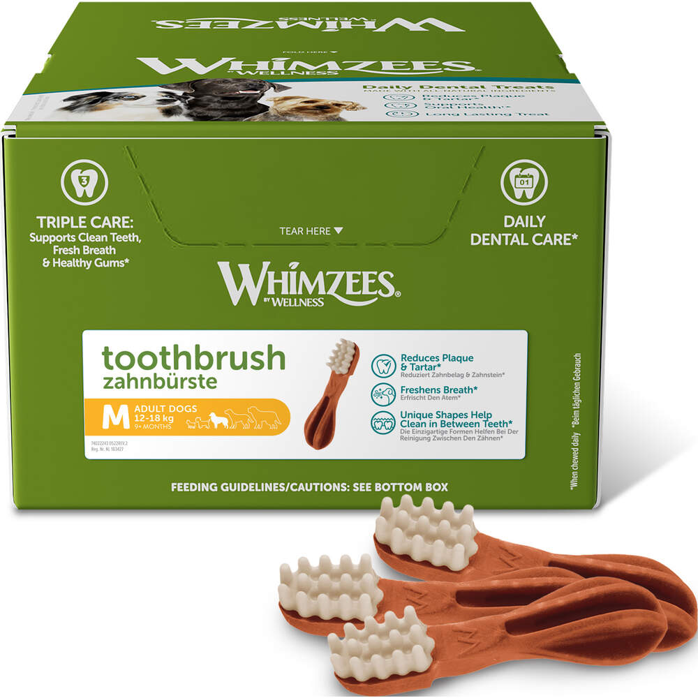 Whimzees koera närimispulk, hambahari, M, 1 tk - Tootepilt