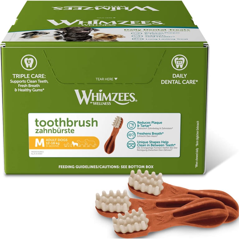 Whimzees koera närimispulk, hambahari, M, 1 tk - Tootepilt 2