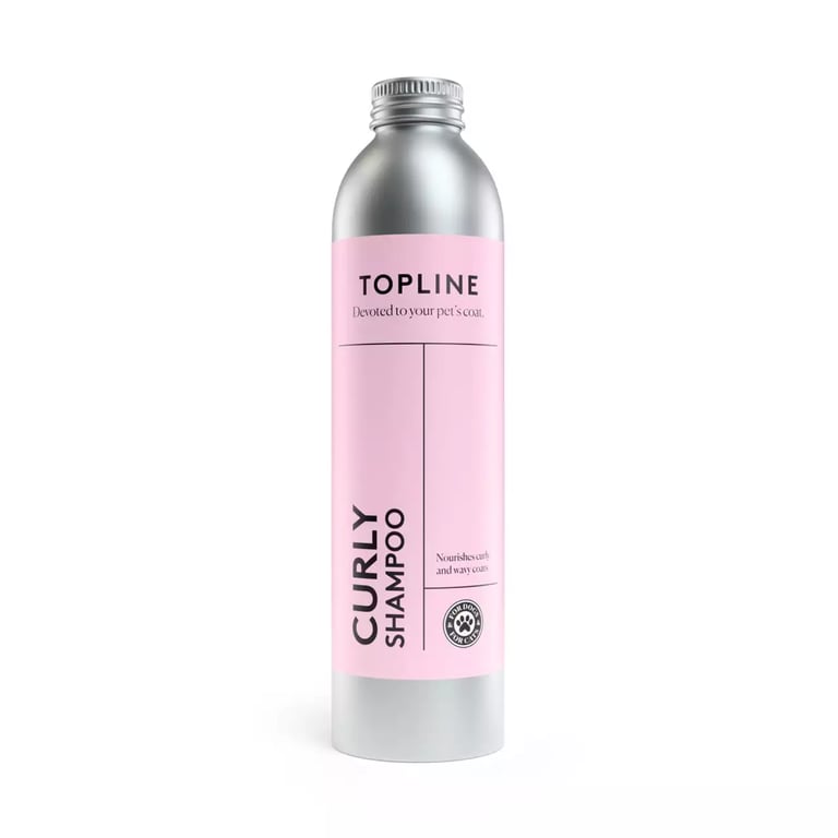 Topline Curly lokkis karvaga koera šampoon 250 ml