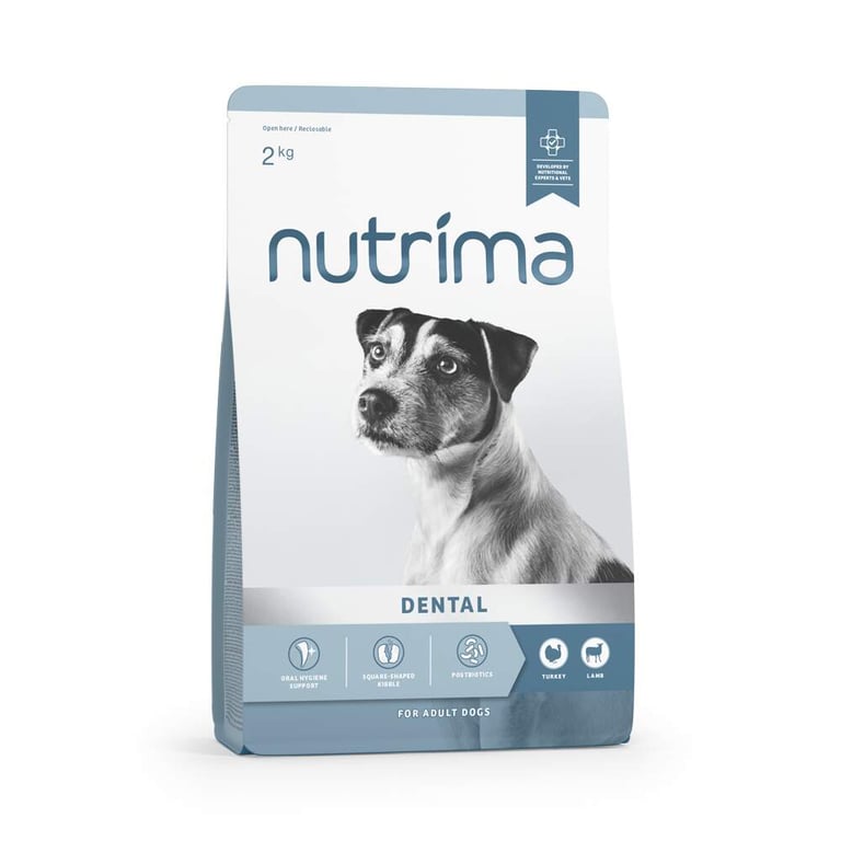 Nutrima Dental sausā barība suņiem,tītars 2kg