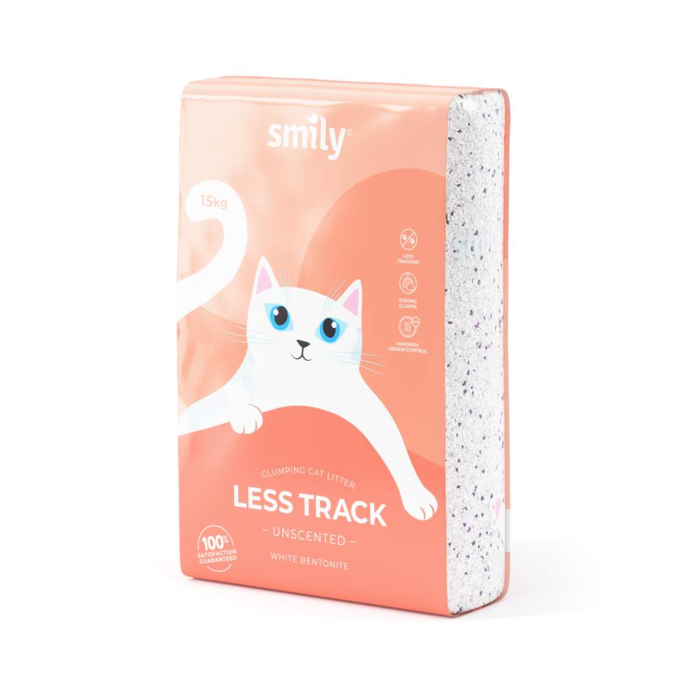 Smily White Bentonite Less Track bentoniitkassiliiv 15kg - Tootepilt