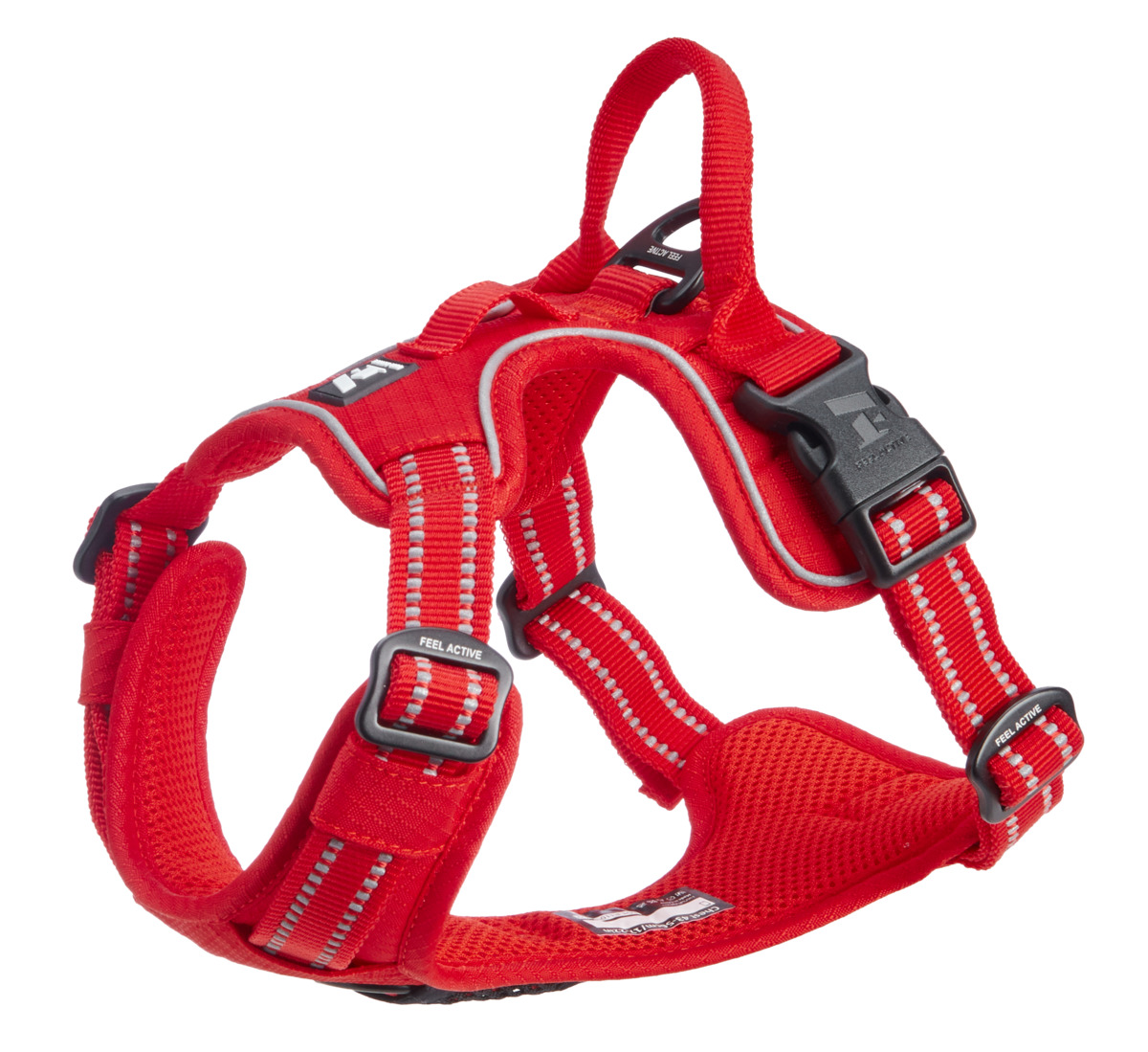 FEEL ACTIVE Training krūšu siksna, XS, sarkana - Produkta attēls 1