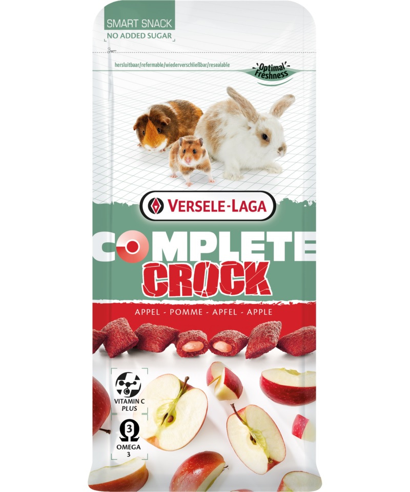 Versele-Laga Crock Complete väikelooma maius õunaga 50 g - Tootepilt