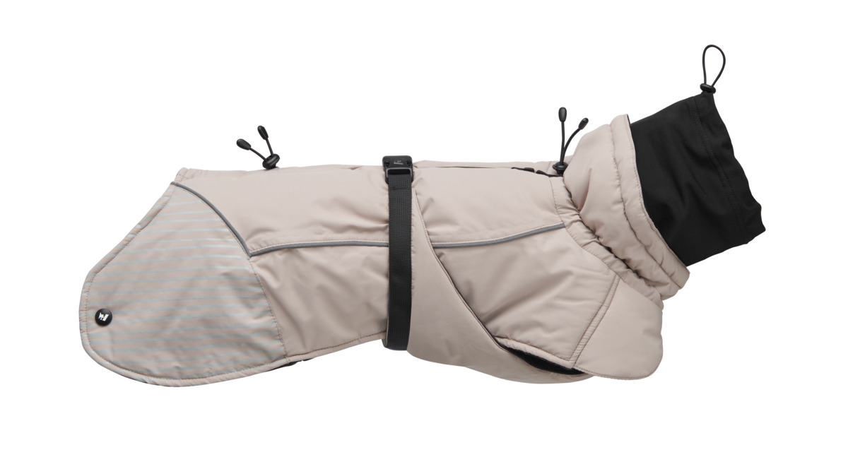 FEEL ACTIVE Voss ziemas jaka suņiem, 60cm, smilšu - Produkta attēls 1
