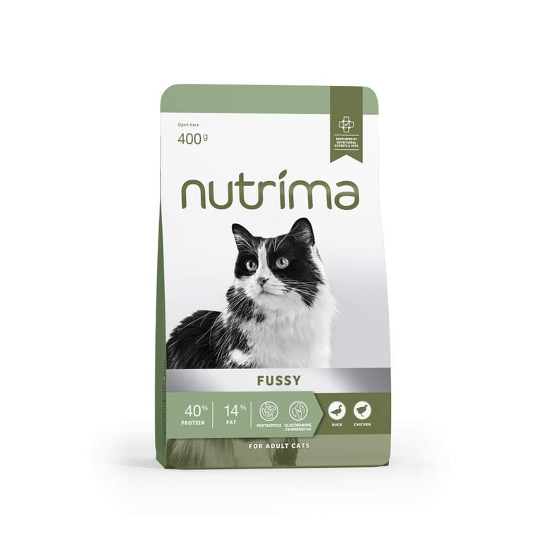 Nutrima Fussy kassi kuivtoit, 400 g
