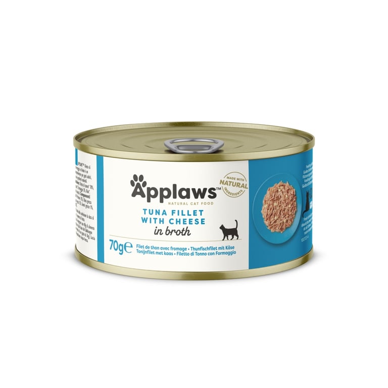 Applaws kassikonserv, tuunikala/juust, 70 g - Tootepilt 2