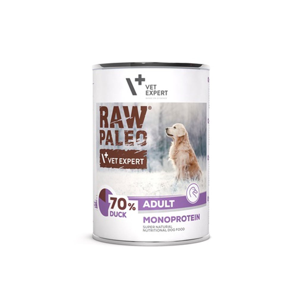 Raw Paleo Adult konservai šunims su antiena, 400 g -  1