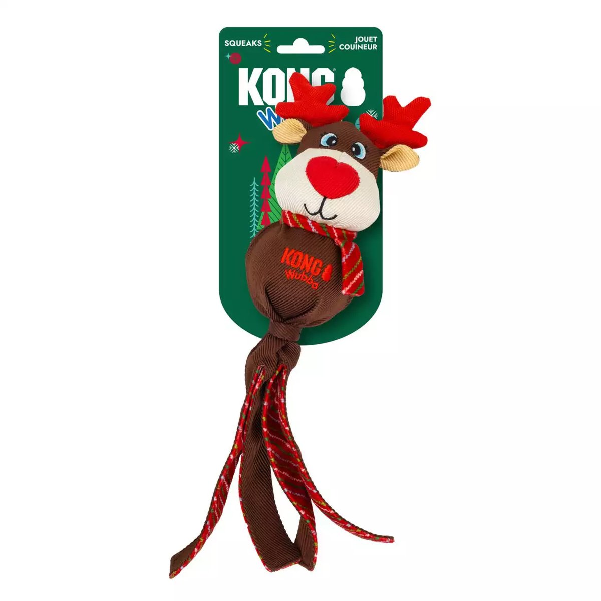 KONG Holiday Wubba koera mänguasi L, valik - Tootepilt 1