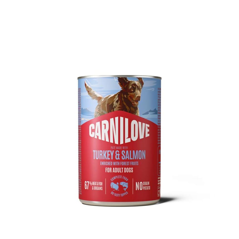 Carnilove koerakonserv, lõhe/kalkun, 400 g
