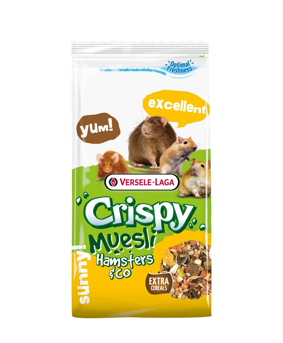 Versele-Laga Crispy Muesli hamstri täissööt 400 g - Tootepilt
